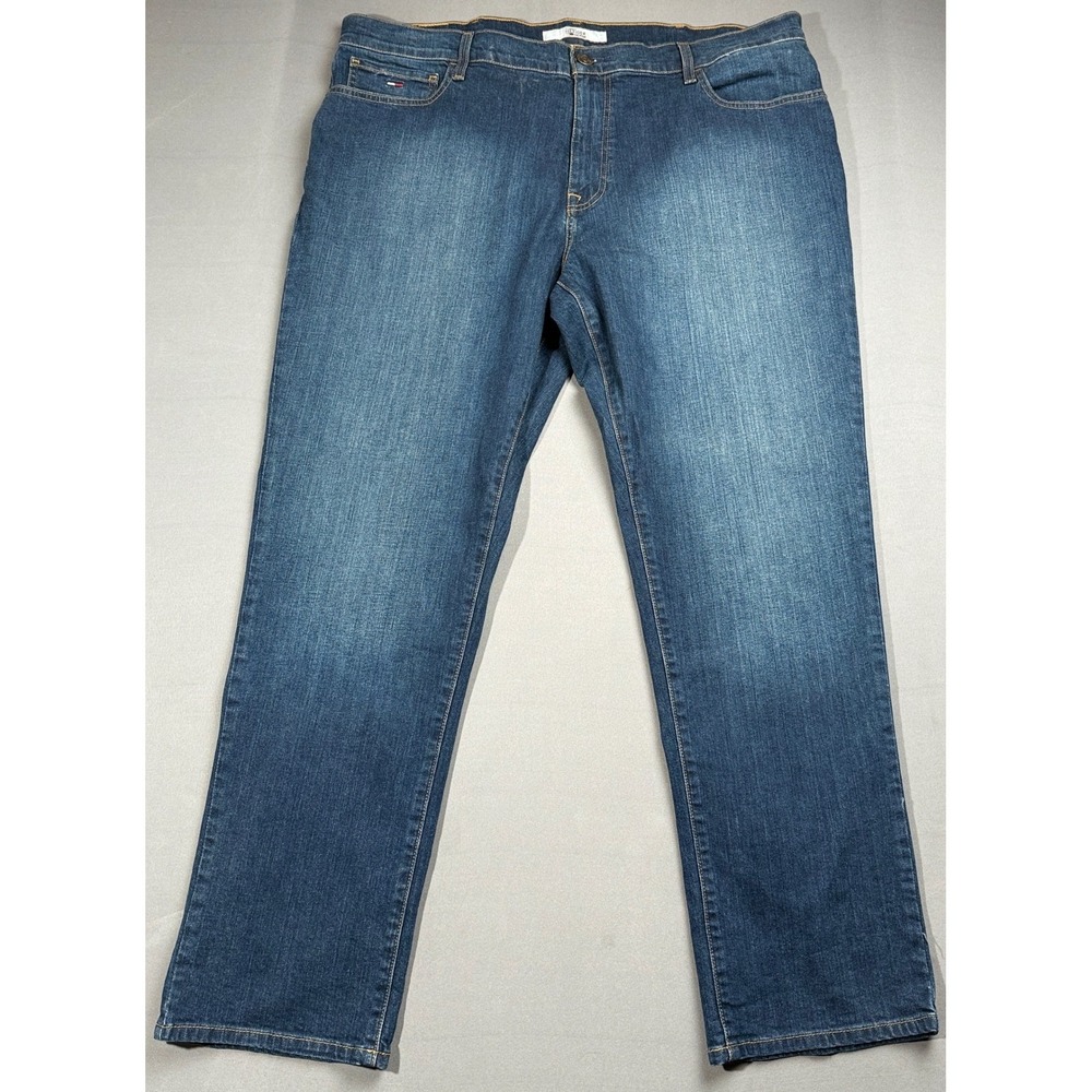 Tommy Hilfiger Denim Jeans Mens 42x31 Blue Regular‎ Fit Casual